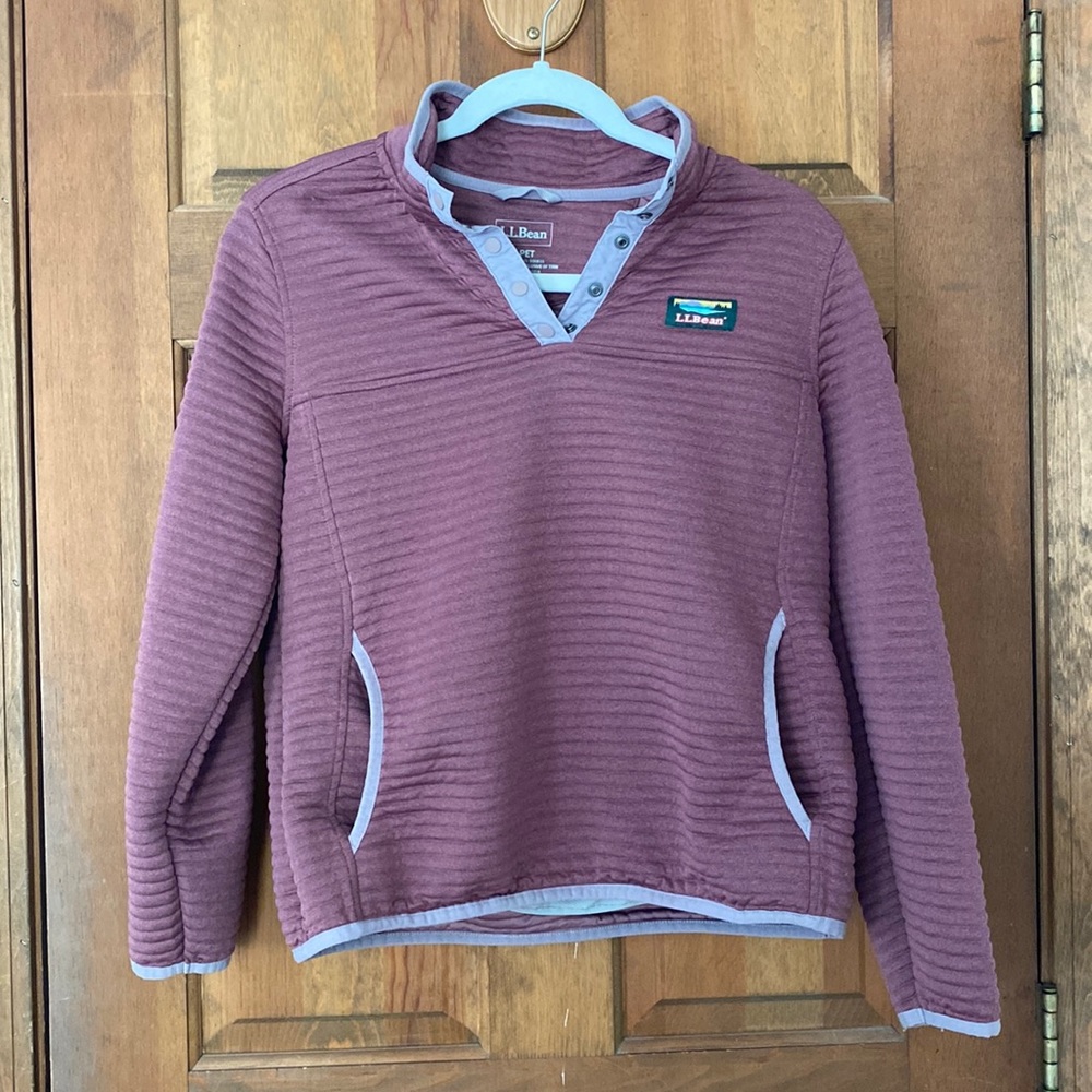 LL Bean Airlight Pullover